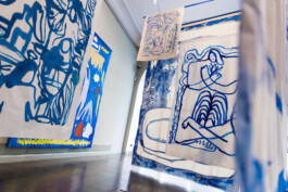 Irene-Fernandez-Arcas-Chronicles of a fountain exhibition, Berlin Art week, Mittegarten, H&M collaboration, Sven Serkis, contemporary art