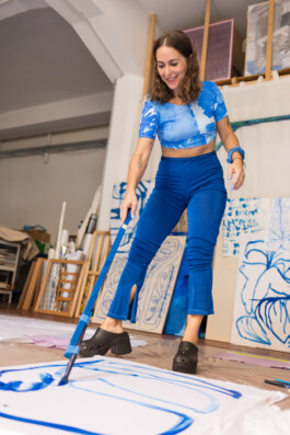 irene fernandez arcas, Studio Visit,
atelier, by svenserkis, belrin art week, contemporary art